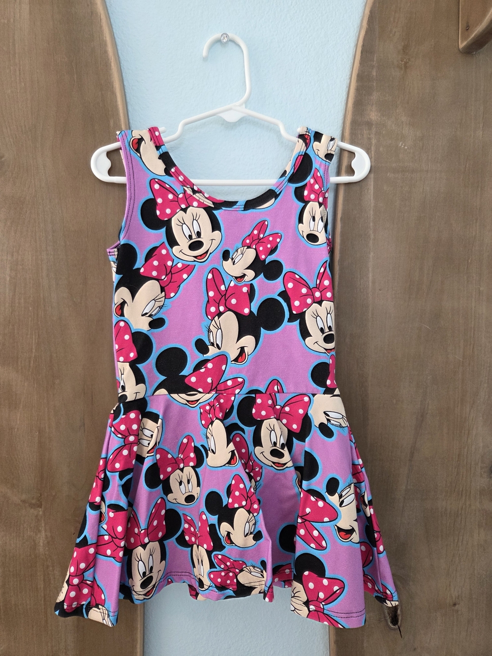 Wild Rich Kids Minnie Faces Skirted Leo Size 5/6